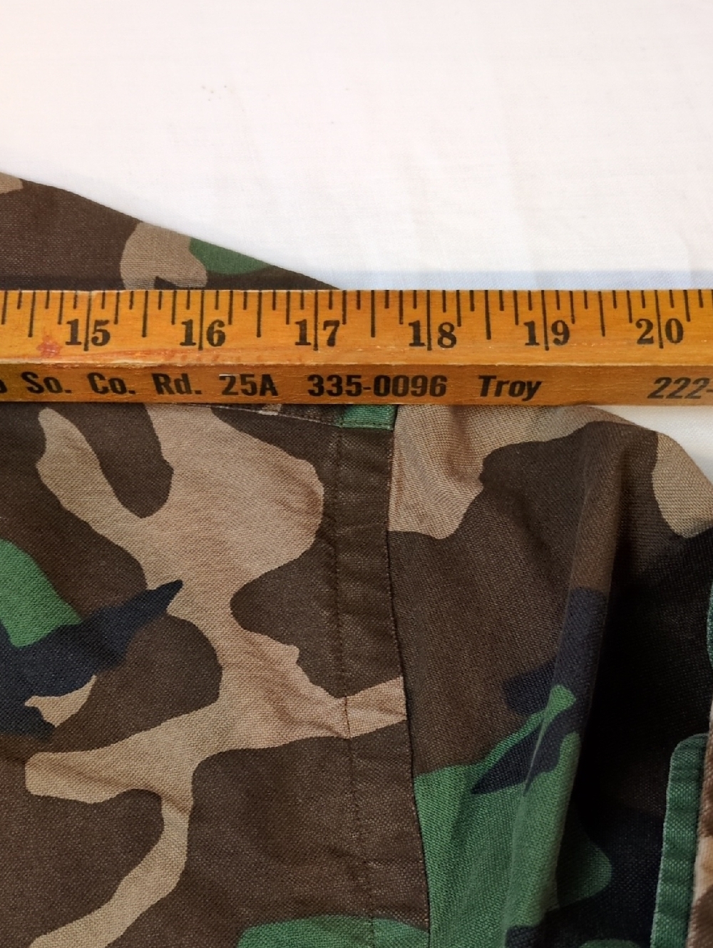 Ralph Lauren Camo Button Down LS Shirt Medium - Picture 10 of 13